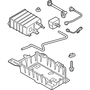 Ford JR3Z-9D653-C Cannister - Fuel Vapour Storage