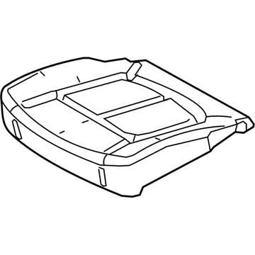 Ford BC3Z-25632A23-B Pad - Seat Cushion
