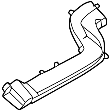Lincoln JL7Z-19E630-A Duct Assembly - Air Conditioner