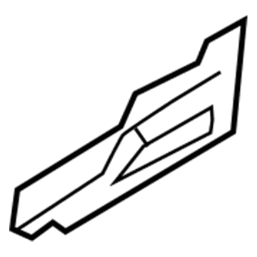 Lincoln DG9Z-54113A98-B Bracket - Rear Floor Panel