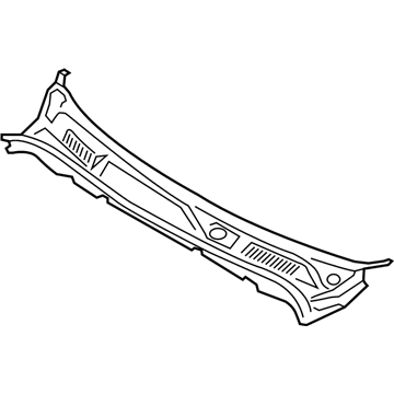 Lincoln LJ7Z-78018A16-C Grille - Cowl Top