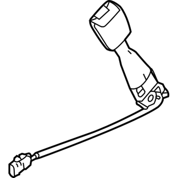 Ford DB5Z-7861203-AC Buckle Assembly - Seat Belt