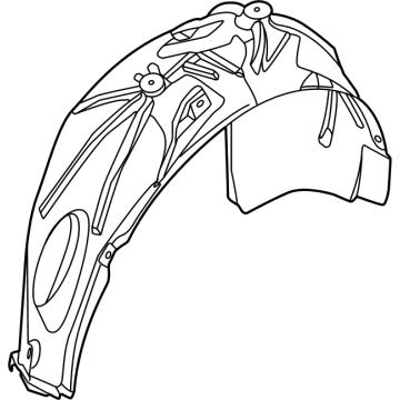 Ford LJ8Z-54278B50-B Filler - Quarter Panel