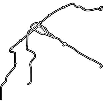Ford 7T4Z-17K605-AA Hose - Windshield Washer