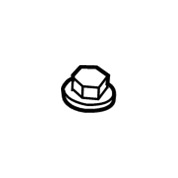 Ford -W708841-S424 Nut And Washer Assembly - Hex.