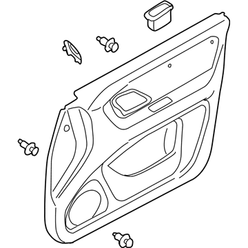 Ford 3L8Z-7823942-AAB Panel - Door Trim