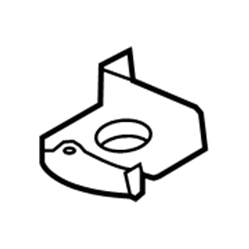9L3Z-1662186-KA Ford Track Cover, Charcoal, Rear Inner Passenger Side Illustration 1 of 1