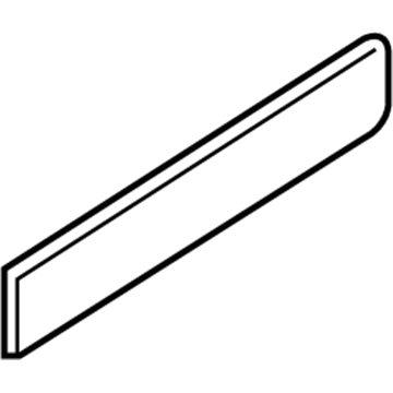 Ford 7A1Z-7823713-CA Panel Cover, Charcoal/Graystone, Driver Side 7A1Z-7823713-CA Ford Panel Cover, Charcoal/Graystone, Driver Side Illustration 1 of 1