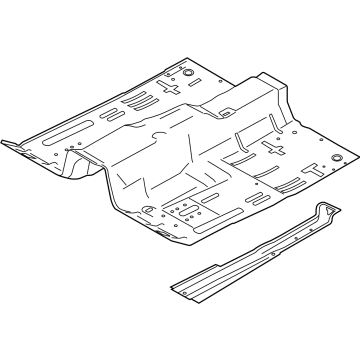 Ford PR3Z-6311135-A Pan Assembly - Floor Front