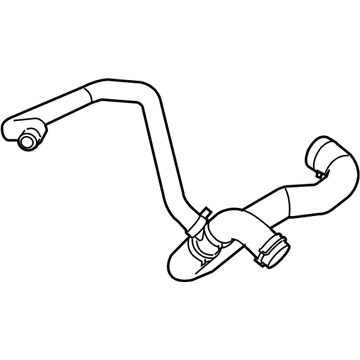 Ford E-150 Coolant Reservoir Hose - AC2Z-8286-D