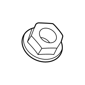 Ford -W520413-S440 Nut