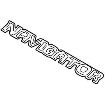 Lincoln 2L7Z-7842528-BA Name Plate
