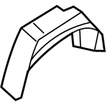 Ford 7A2Z-7827886-A Panel And Wheelhouse - Quarter Inner