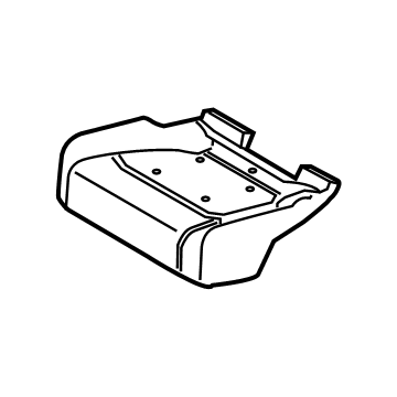 Ford FL3Z-1863840-B Pad - Rear Seat Cushion