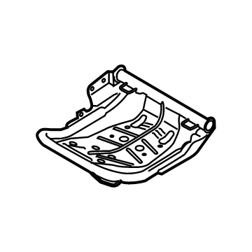 Ford KL3Z-1863160-A Frame And Spring - Rear Seat Cushion