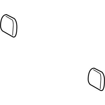 Ford KC3Z-18501A04-AA Cover Assembly - Rear Seat Headrest