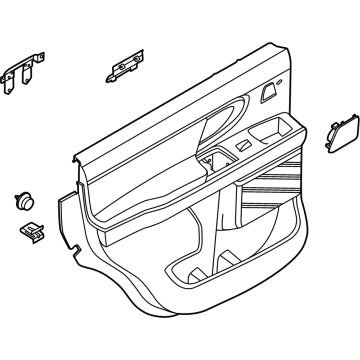 Ford SL1Z-7827406-AA Door Trim Panel