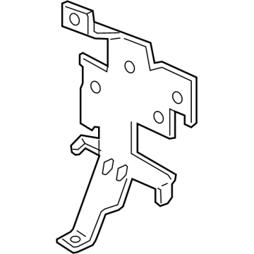 Ford KB3Z-14C022-A Distance Sensor Bracket KB3Z-14C022-A Ford Distance Sensor Bracket Illustration 1 of 1
