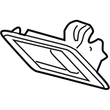 Lincoln 3W1Z-5406072-AAB Lock Assembly - Door