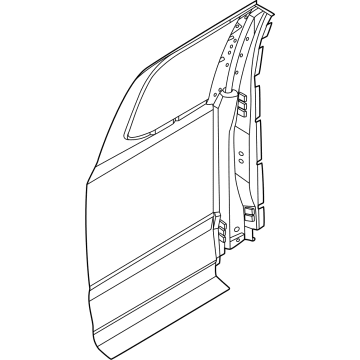 Ford ML3Z-1824700-A Panel Assembly - Door - Outer