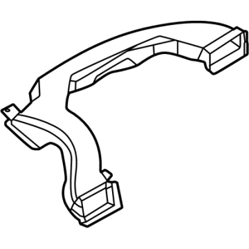 Ford NZ6Z-19D809-BA Connector - Duct - Climate Control System