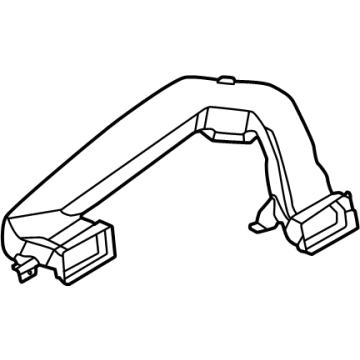 Ford NZ6Z-19D809-AA Connector - Duct - Climate Control System