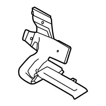 Ford M1PZ-19B680-B Duct - Air Vent