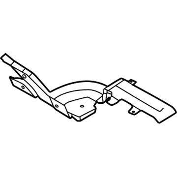 Ford M1PZ-19B680-A Duct - Air Vent