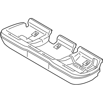Ford FT4Z-58600A88-D Pad - Rear Seat Cushion