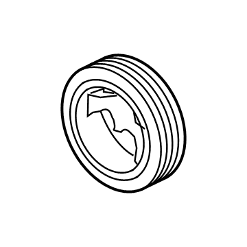 Ford HL3Z-6312-A Pulley - Crankshaft