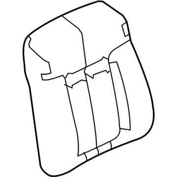 Ford BL3Z-1564416-BA Cover Assembly - Seat Back