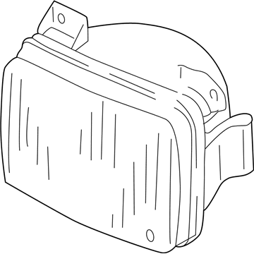 Mercury 5E6Z-15200-BA Lamp Assembly - Fog - Front