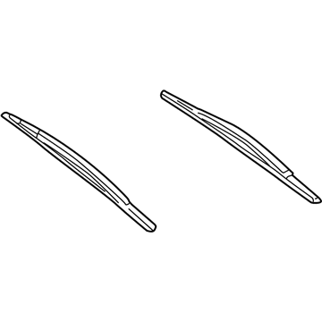 Mercury F8OZ-17528-AB Blade Assembly - Wiper