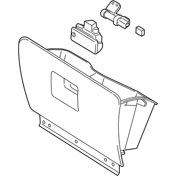Lincoln 4L7Z-7806024-AAA Box Assembly - Glove Compartment