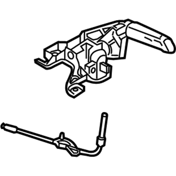Ford BV6Z-2780-HB Lever Assembly - Parking Brake