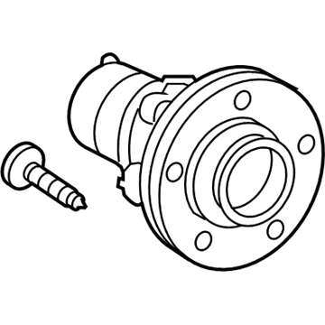 Mercury 8F9Z-1104-A Hub Assembly - Wheel