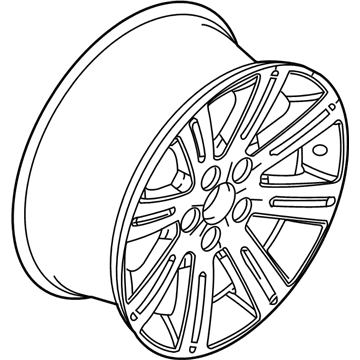 Ford BA8Z-1007-B Wheel Assembly