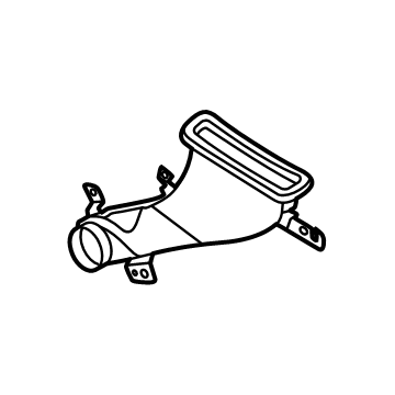 SL7Z-19E630-A Ford Duct Assembly - Air Conditioner Illustration 1 of 1