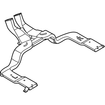 Ford SL1Z-18C420-A Duct - Heater SL1Z-18C420-A Ford Duct - Heater Illustration 1 of 1