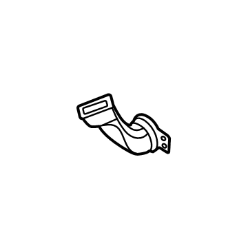 Ford SL1Z-19E630-E Duct Assembly - Air Conditioner SL1Z-19E630-E Ford Duct Assembly - Air Conditioner Illustration 1 of 1