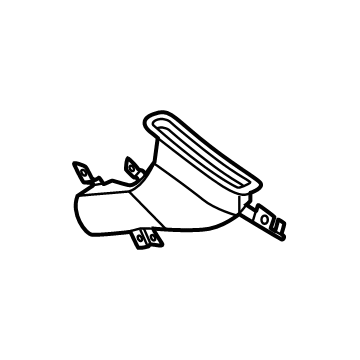 SL7Z-19E630-B Ford Duct Assembly - Air Conditioner Illustration 1 of 1