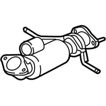 Ford Explorer Exhaust Pipe - JB5Z-5G203-A