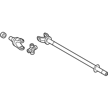 Ford EC3Z-3219-E Shaft - Front Axle