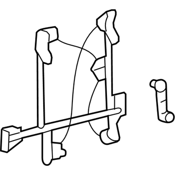 Ford Window Regulator - 6L3Z-1627001-AA