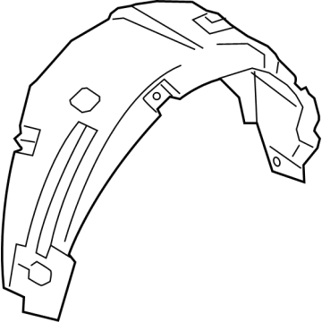 Ford PR3Z-61278B50-A Filler - Quarter Panel