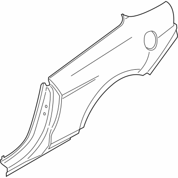 Ford PR3Z-7627840-A Panel - Body Side - Rear