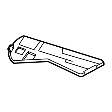 SL7Z-17A703-AA Ford Cover - Mirror Housing Illustration 1 of 1