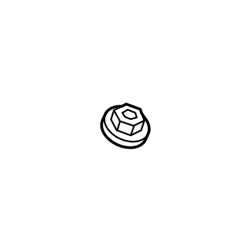 Ford -W714712-S442 Auxiliary Reservoir Nut -W714712-S442 Ford Auxiliary Reservoir Nut Illustration 1 of 1