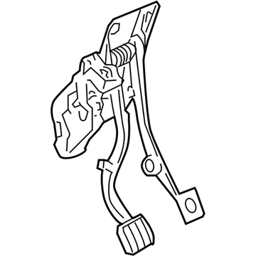 Ford 1L2Z-2455-BA Pedal Assembly - Brake