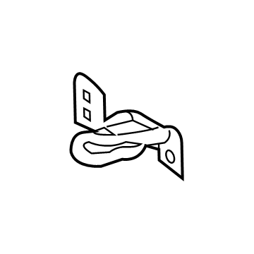 Ford HC3Z-17A954-B Bracket Assembly - Towing Hook Support